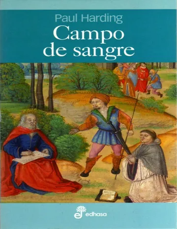 Campo de sangre de Paul Harding, portada del libro