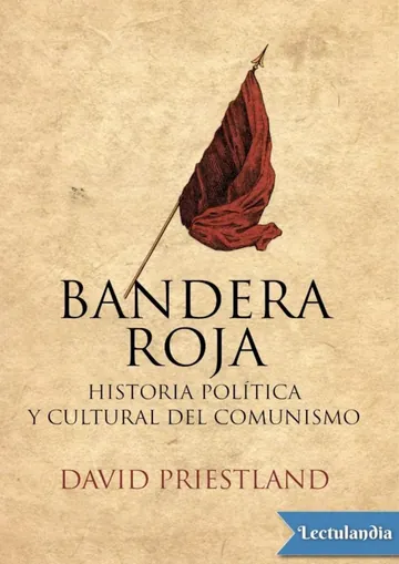 Bandera roja de David Priestland, portada del libro