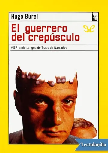 El guerrero del crepúsculo de Hugo Burel, portada del libro