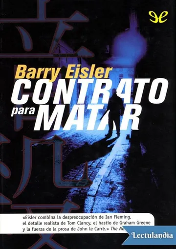 Contrato para matar de Barry Eisler, portada del libro