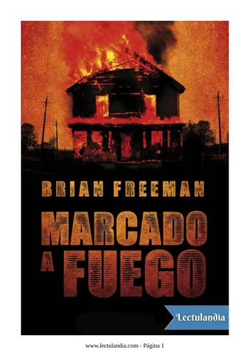 Marcado a fuego de Brian Freeman, portada del libro