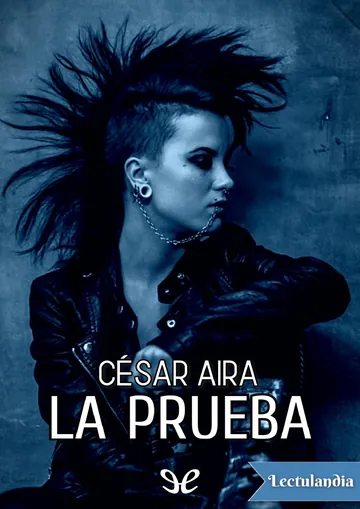 La prueba de César Aira, portada del libro