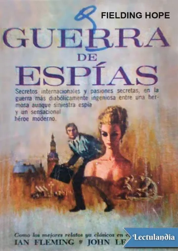 Guerra de espias de Fielding Hope, portada del libro