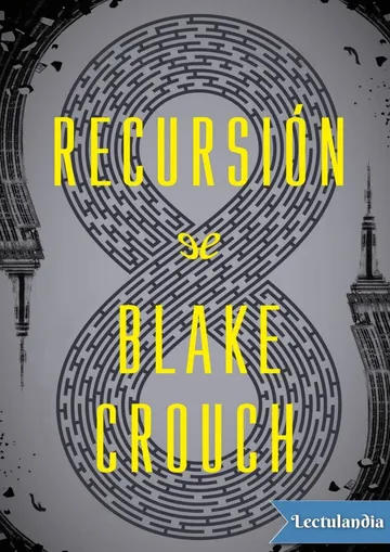 Recursión de Blake Crouch, portada del libro