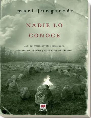 Nadie lo conoce de Mari Jungstedt, portada del libro