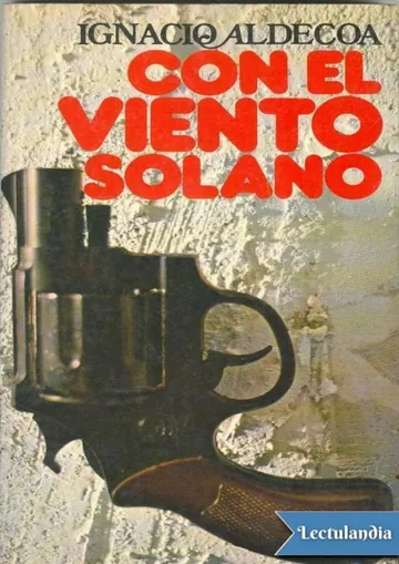 Con el viento solano de Ignacio Aldecoa, portada del libro