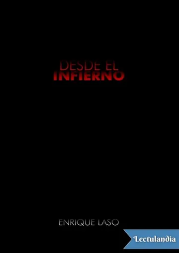 Desde el infierno de Enrique Laso, portada del libro
