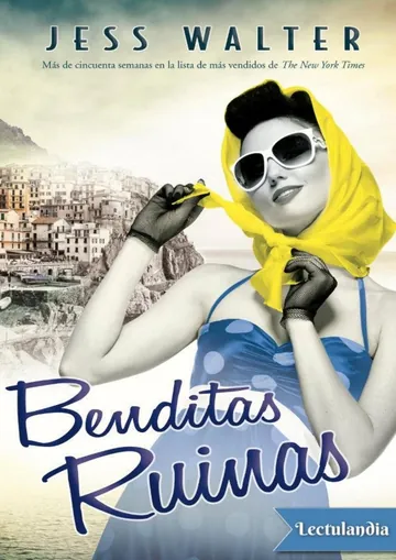 Benditas ruinas de Jess Walter, portada del libro