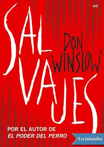 Salvajes de Don Winslow, portada del libro