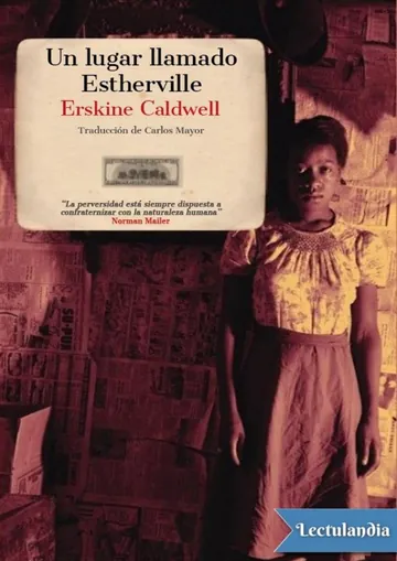 Un lugar llamado Estherville de Erskine Caldwell, portada del libro