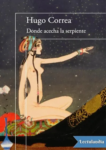 Donde acecha la Serpiente de Hugo Correa, portada del libro