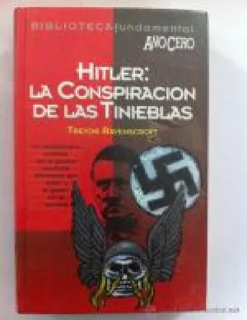 Hitler. La conspiracion de las tinieblas de Trevor Ravenscroft, portada del libro