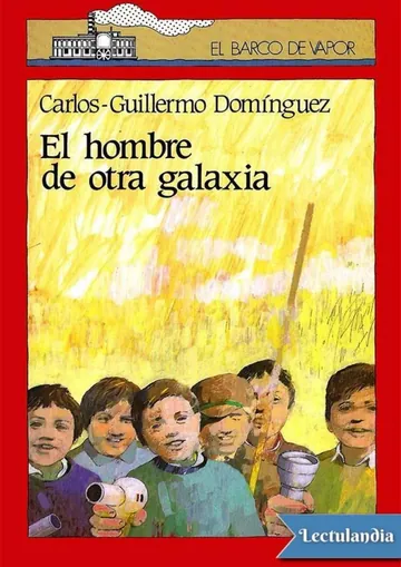El hombre de otra galaxia de Carlos-Guillermo Domínguez, portada del libro