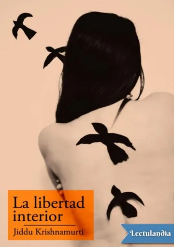 La libertad interior de Jiddu Krishnamurti, portada del libro