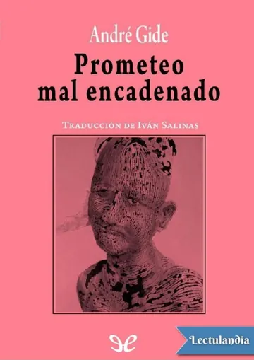 Prometeo mal encadenado de André Gide, portada del libro