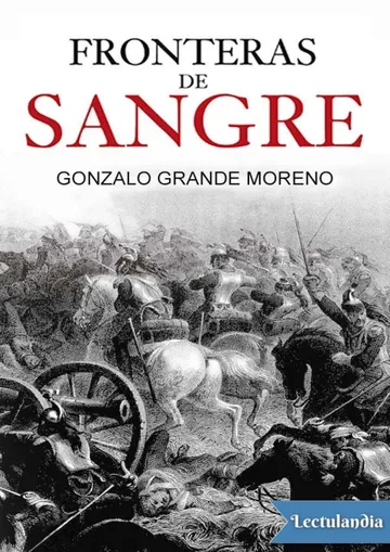 Fronteras de sangre de Gonzalo Grande Moreno, portada del libro