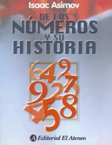 De los numeros y su historia de Isaac Asimov, portada del libro