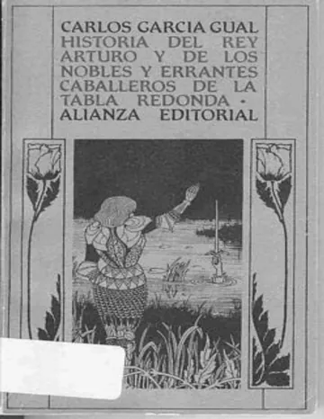 Historia Del Rey Arturo de Carlos García Gual, portada del libro