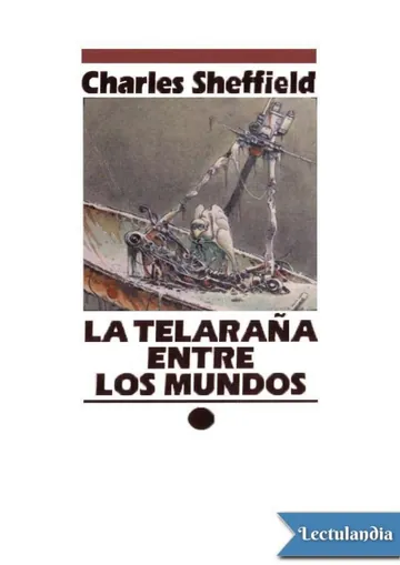 La telaraña entre los mundos de Charles Sheffield, portada del libro