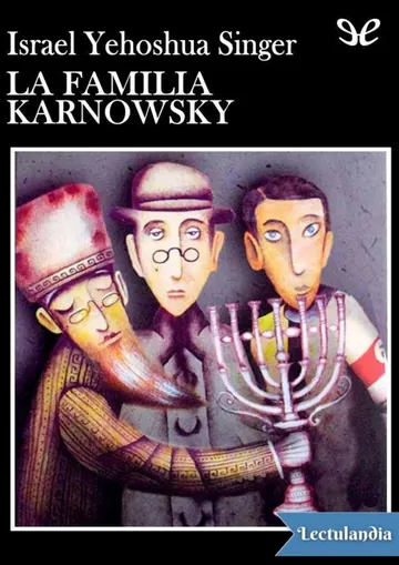 La familia Karnowsky de Israel Yehoshúa Singer, portada del libro