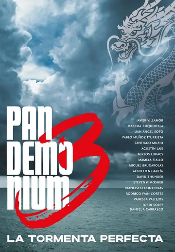 Pandemonium 3 La Tormenta Perfecta de Javier Villamor, portada del libro