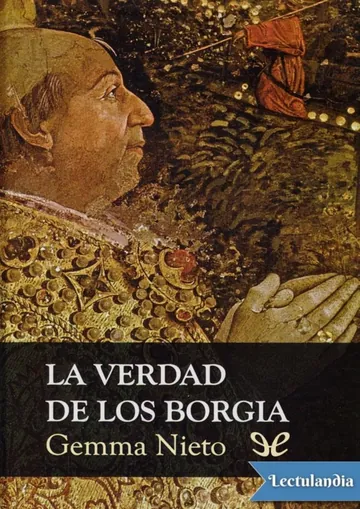 La verdad de los Borgia de Gemma Nieto Echevarría, portada del libro