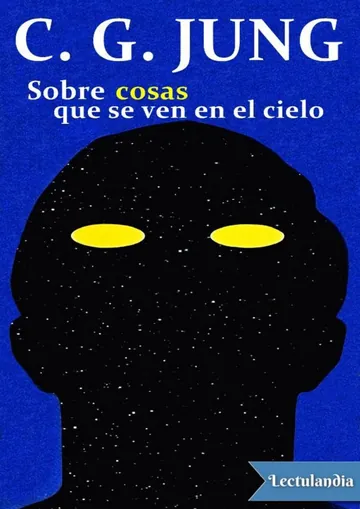 Sobre cosas que se ven en el cielo de Carl Gustav Jung, portada del libro