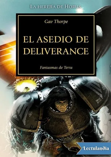 El asedio de Deliverance de Gav Thorpe, portada del libro