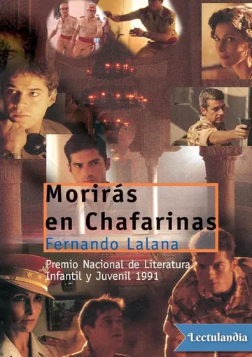Morirás en Chafarinas de Fernando Lalana, portada del libro