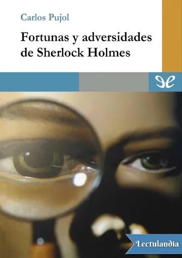 Fortunas y adversidades de Sherlock Holmes de Carlos Pujol, portada del libro