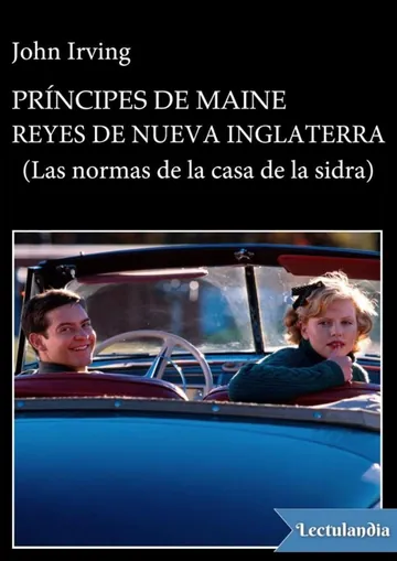 Príncipes de Maine, reyes de Nueva Inglaterra de John Irving, portada del libro