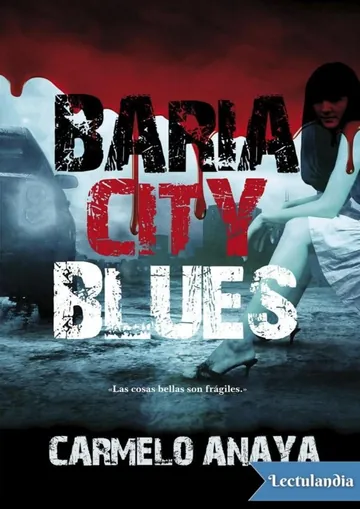 Baria city blues de Carmelo Anaya, portada del libro