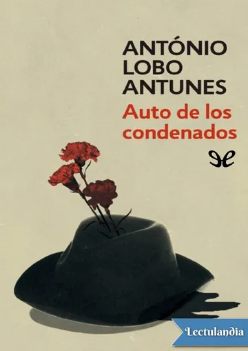 Auto de los condenados de António Lobo Antunes, portada del libro