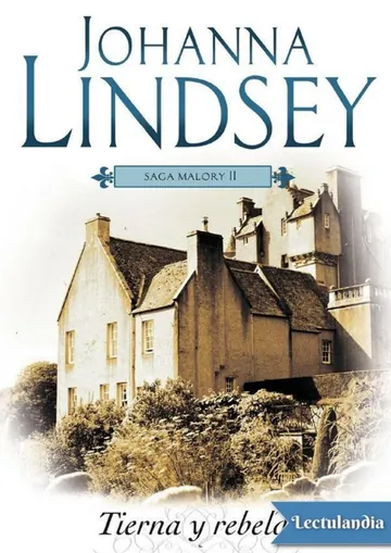 Tierna y rebelde de Johanna Lindsey, portada del libro