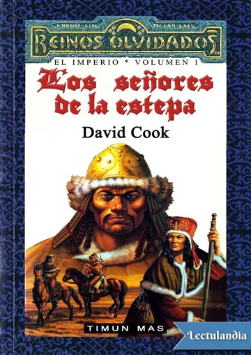 Los señores de la estepa de David Cook, portada del libro