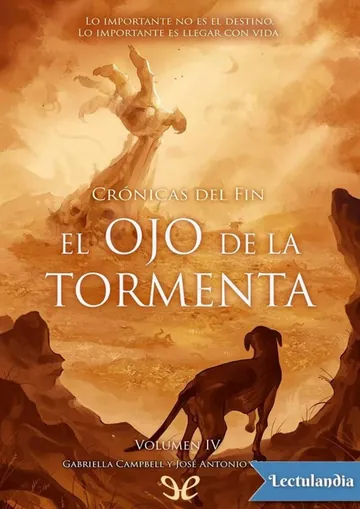 El ojo de la tormenta de Gabriella Campbell, portada del libro