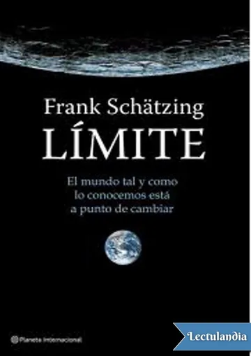 Límite de Schätzing Frank, portada del libro