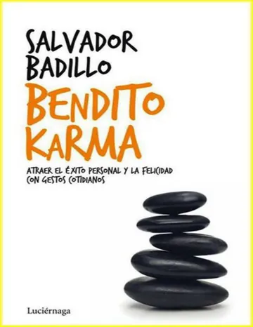 ¡Bendito Karma! de Salvador Badillo, portada del libro