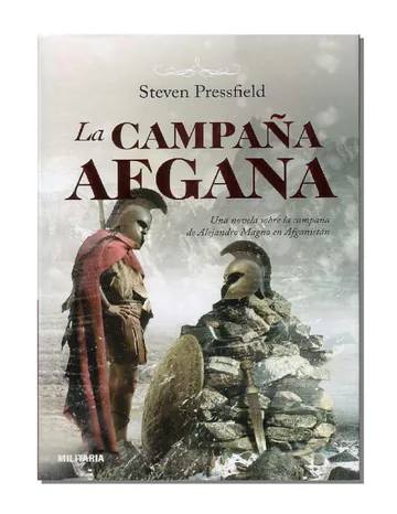 La campaña afgana de Steven Pressfield, portada del libro