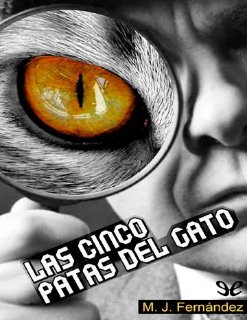 Las cinco patas del gato de M. J. Fernandez, portada del libro