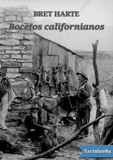 Bocetos californianos de Bret Harte, portada del libro