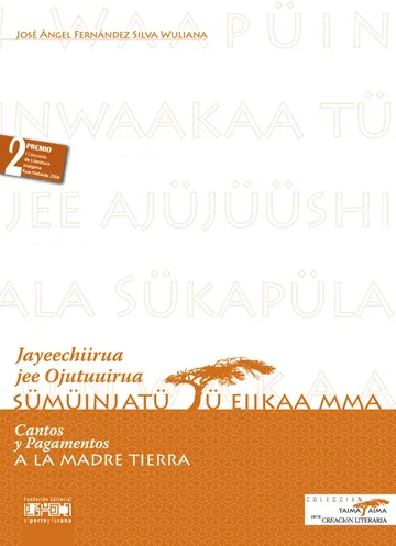 Cantos y pagamentos de José Ángel Fernández Silva Wuliana, portada del libro