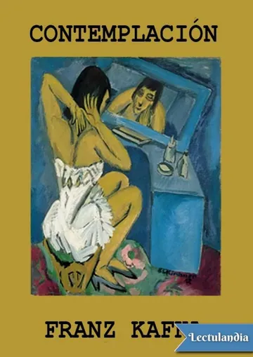 Contemplación de Franz Kafka, portada del libro