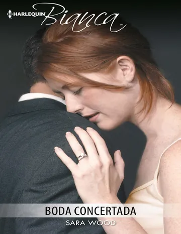 Boda concertada de Sara Wood, portada del libro
