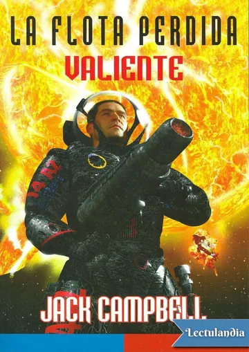 Valiente de Jack Campbell, portada del libro