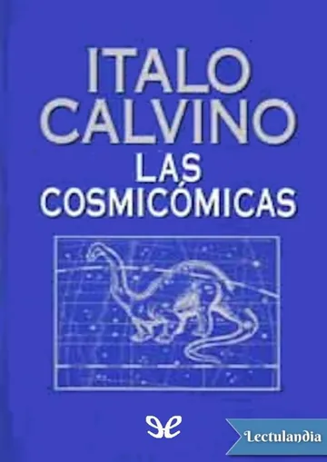 Las cosmocómicas de Italo Calvino, portada del libro
