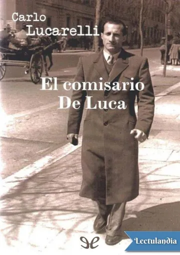 El comisario De Luca de Carlo Lucarelli, portada del libro