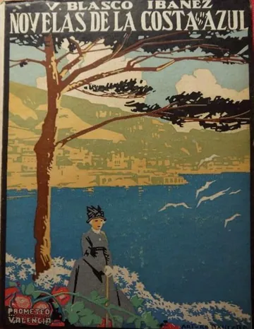 Novelas de la Costa Azul de Vicente Blasco Ibáñez, portada del libro