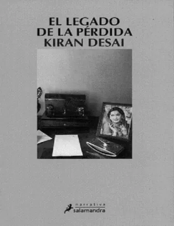 El legado de la pérdida de Kiran Desai, portada del libro