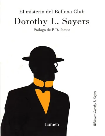 El misterio del Bellona Club de Dorothy L. Sayers, portada del libro